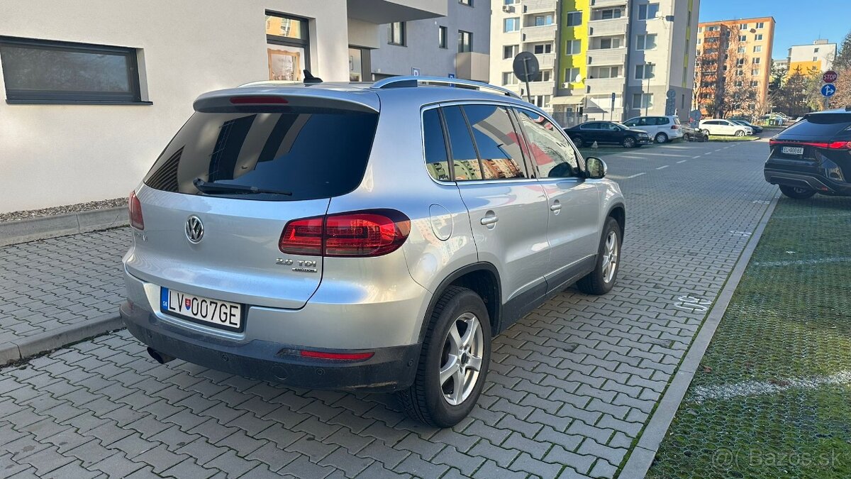 VW Tiguan 2.0 TDI,4X4, AUTOMAT, Kúpene na SK - 2