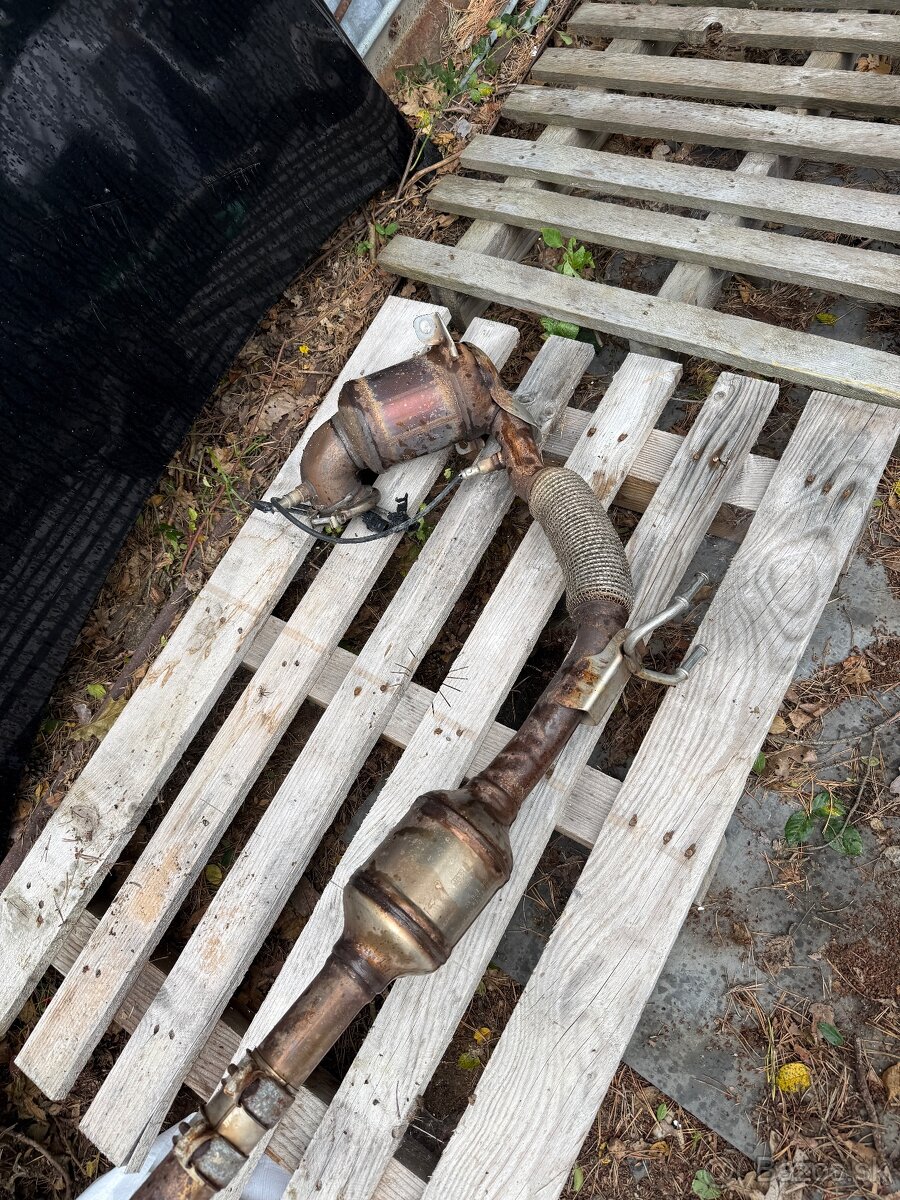 Výfuk + katalyzátor – Škoda Fabia III (NJ/2014→) - 2