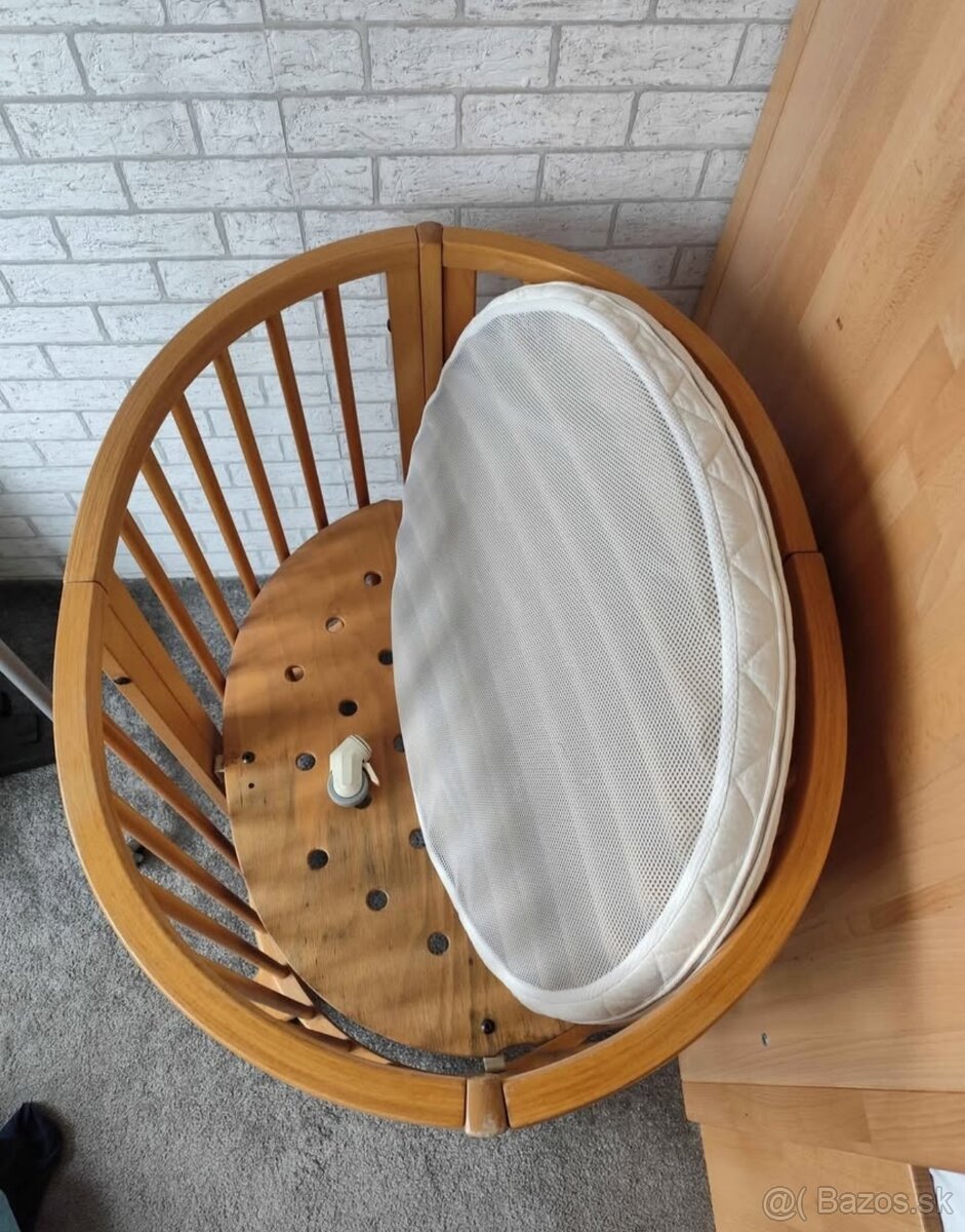 Detská postieľka 80x60cm - 2