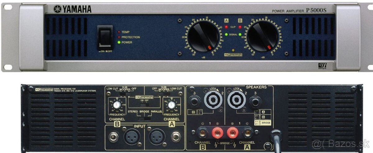 Profi koncový zosilňovač Yamaha P5000s - 2