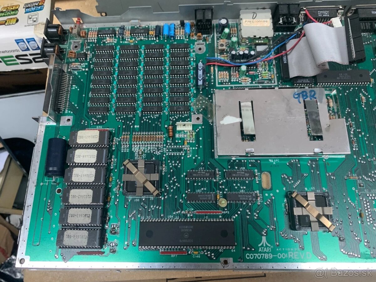 Atari STfm 1040 - C070789-001 REV.D - základná doska - 2
