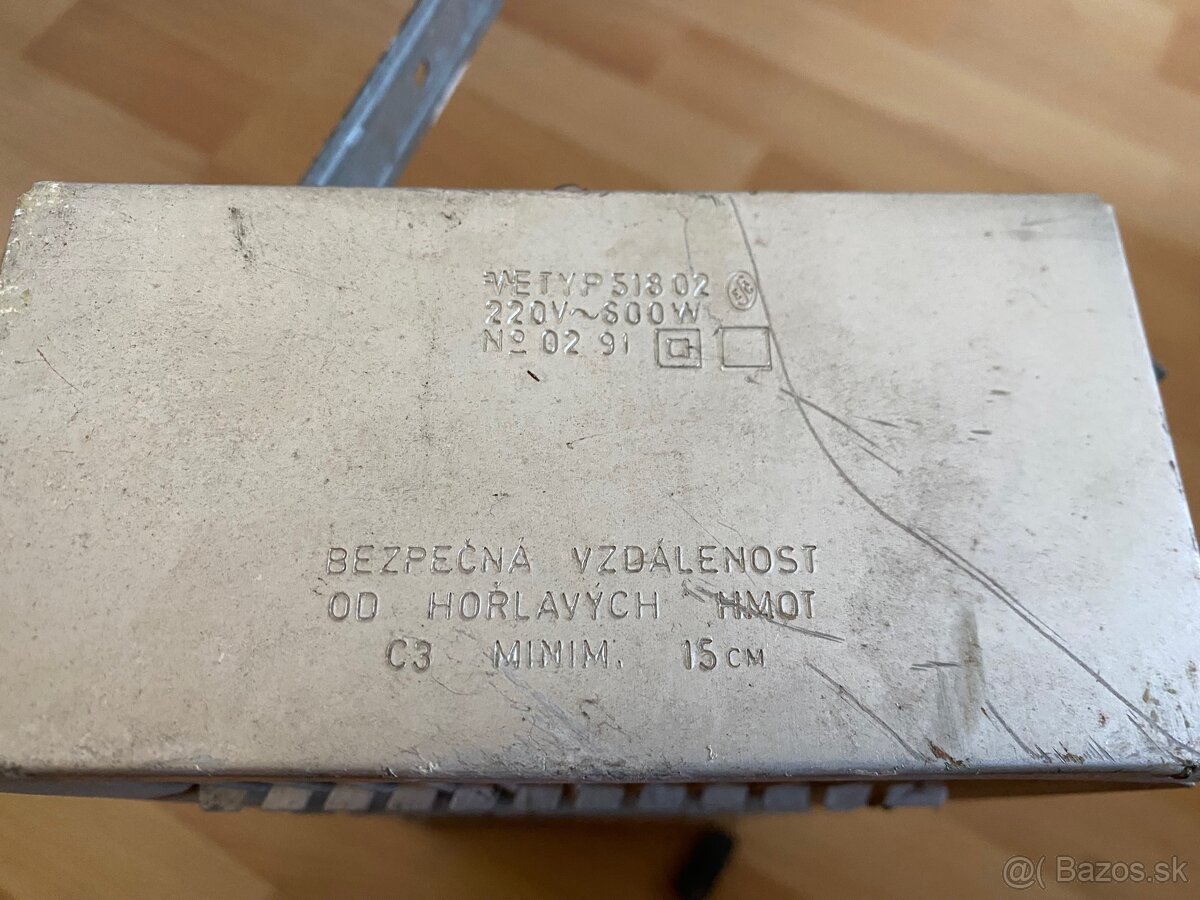 Predám retro elektrický ohrievač ETA - 2