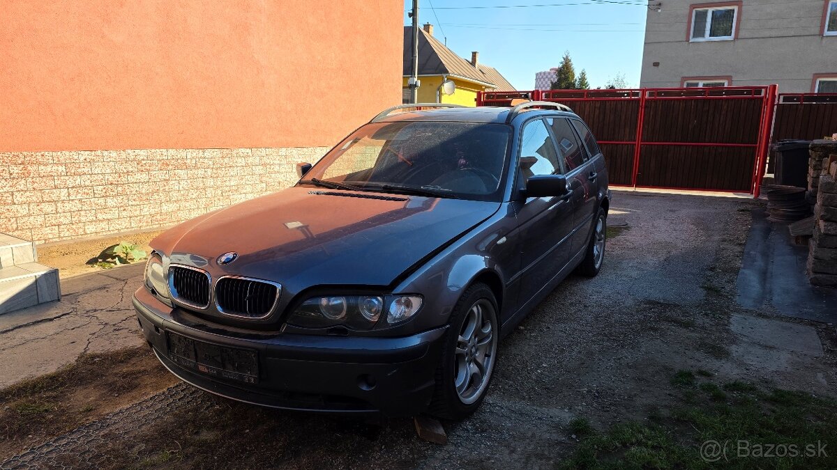 Rozpredám bmw e46 320d 110kw touring facelift - 2