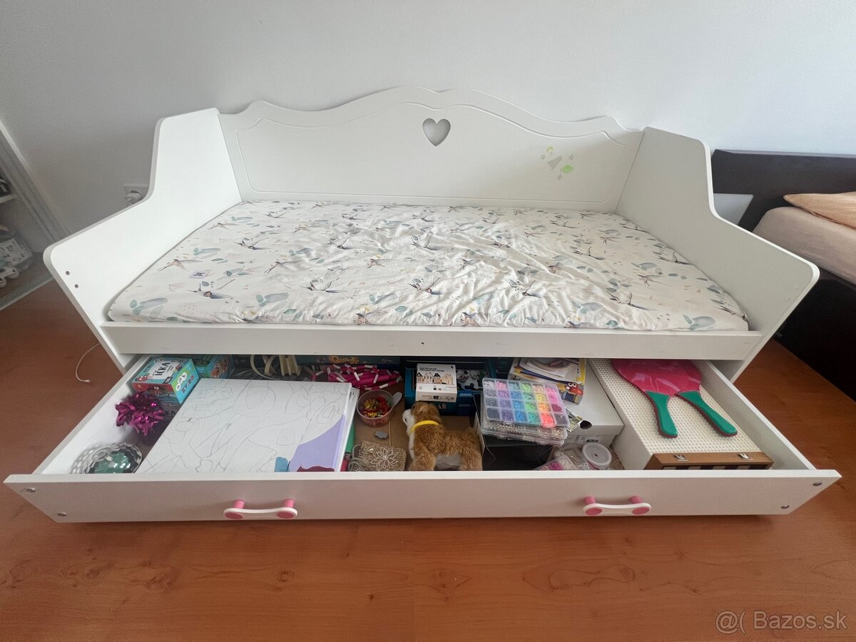 Detská posteľ s roštom a matracom - 2