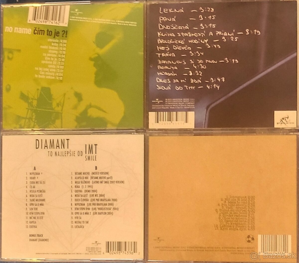 2xCDNoName, 2xCDI.M.T. Smile - 2