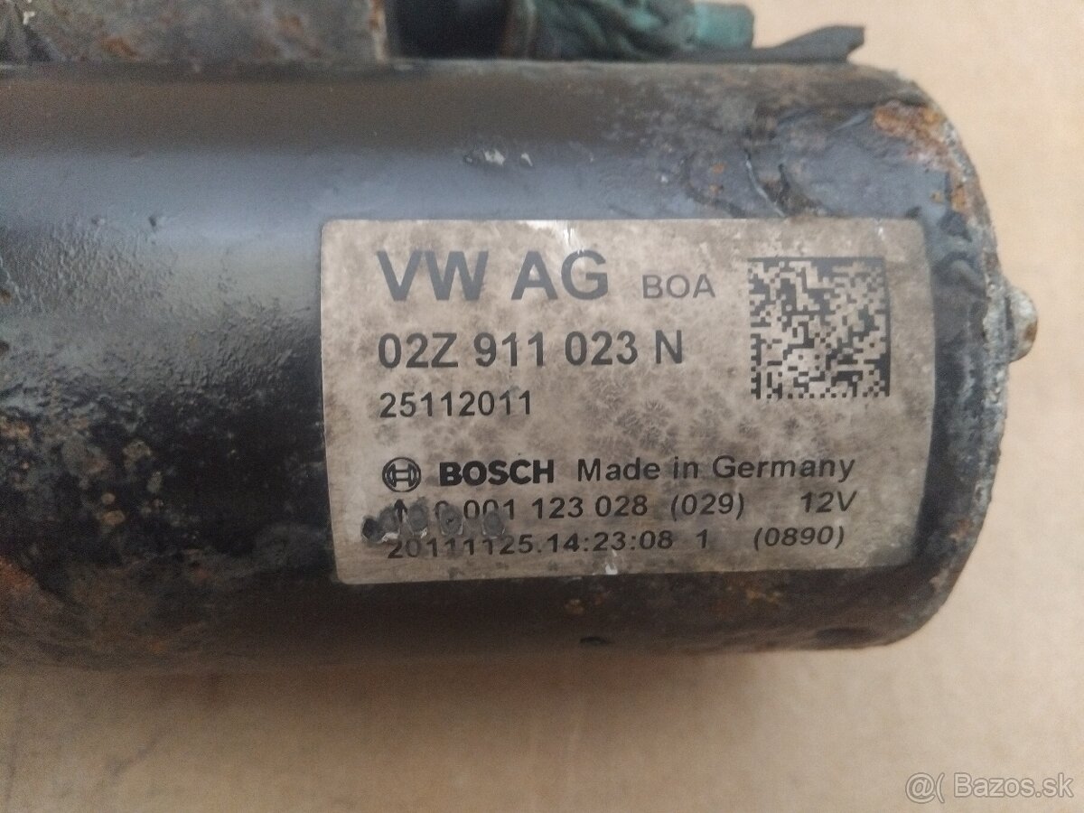 štartér 1.2TDI, 1.6TDI, 2.0TDI Škoda - 2