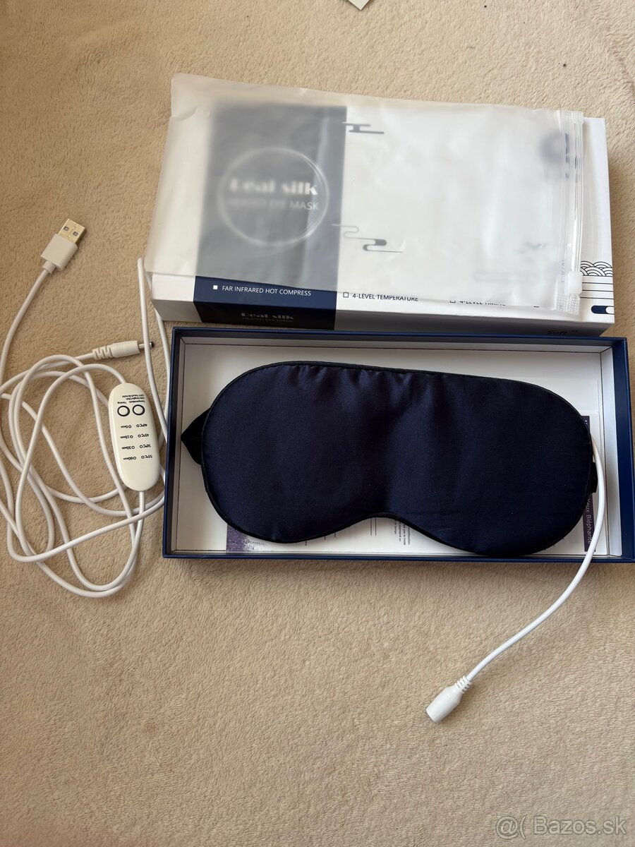 Vyhrievana maska na oči - 2