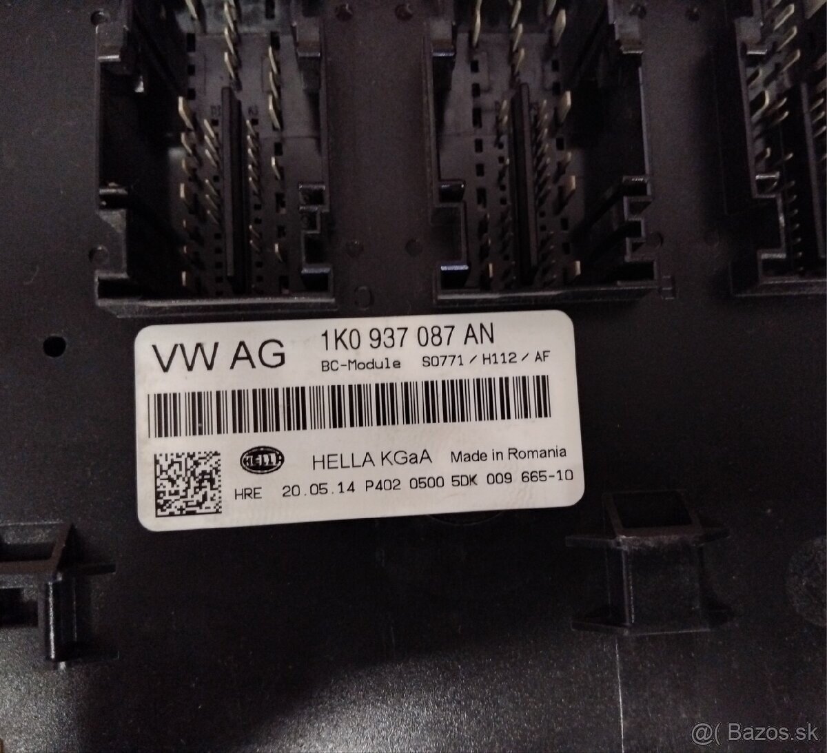 RJ komfortu - BCM modul Škoda, VW - 2