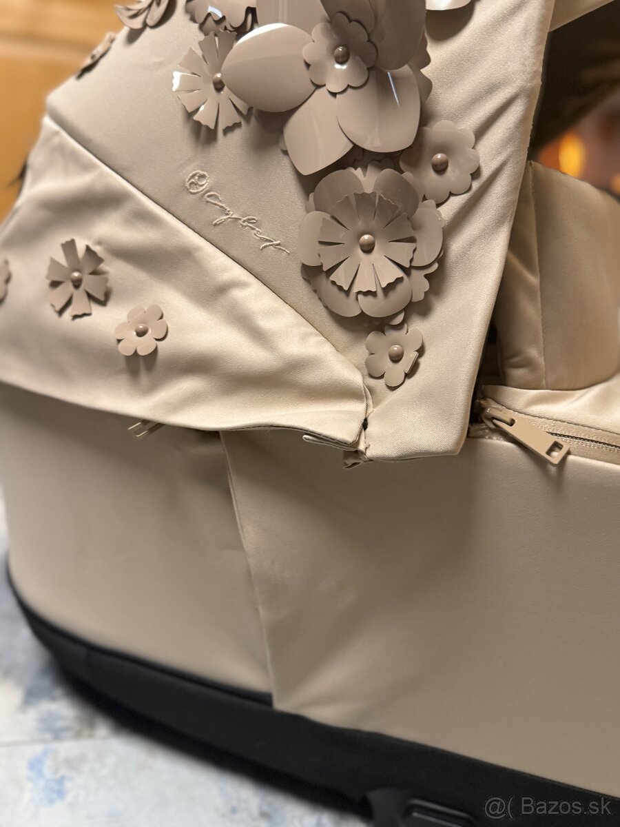 Vanička Simply flowers beige - 2