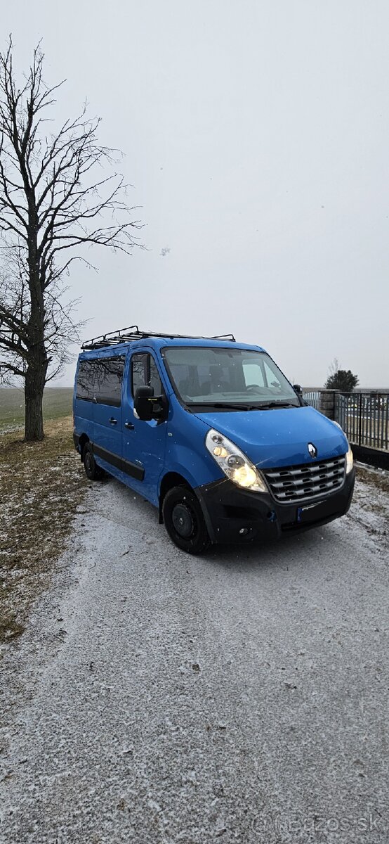 Renault master 2.3 92kw bus 9 miestny 6q. - 2