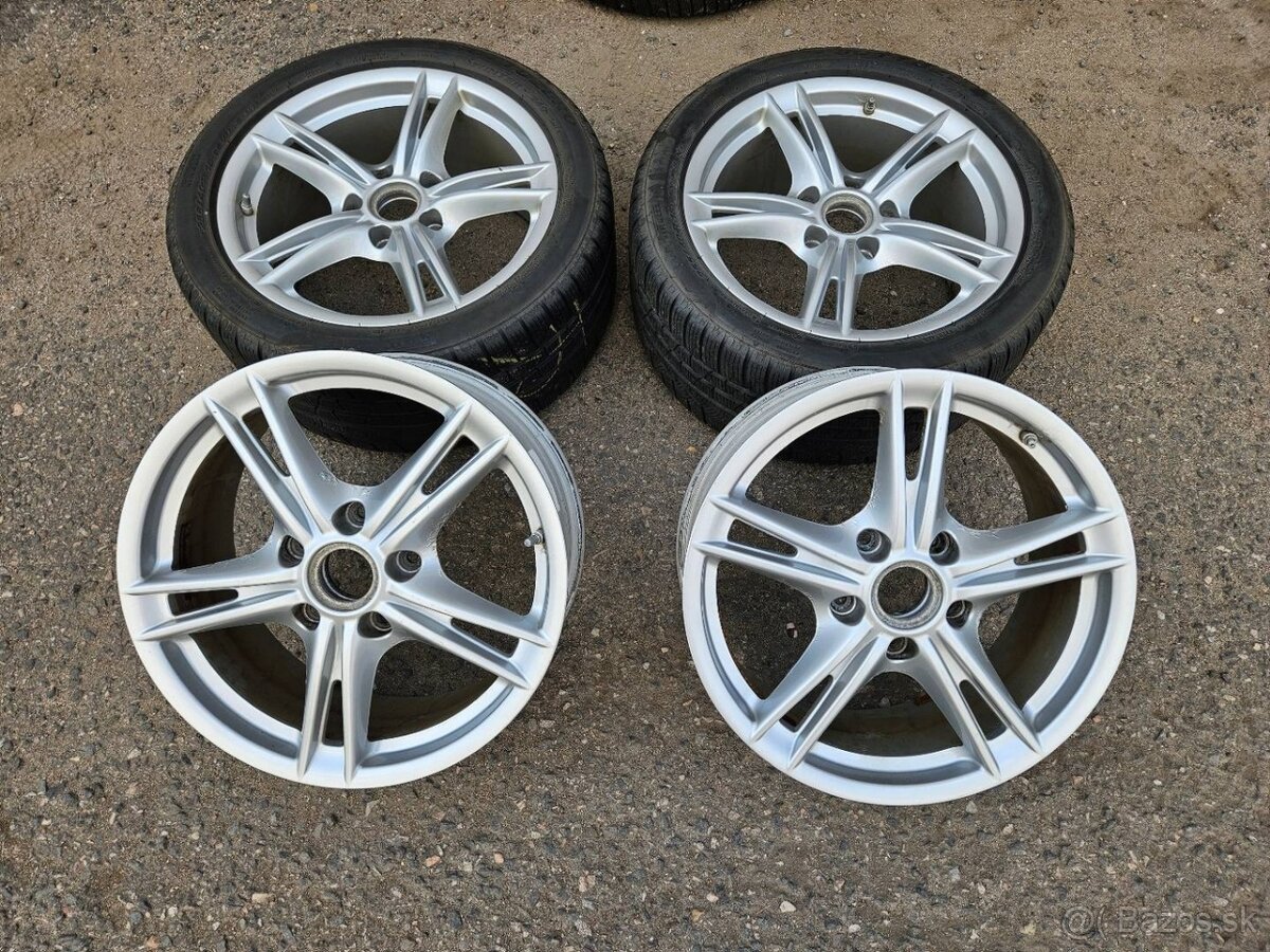zimní r18" Porsche 5x130 dvourozměrné - 2