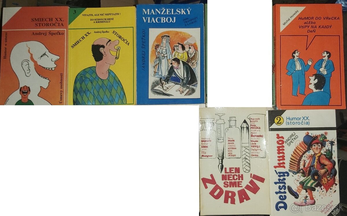 HUMORISTICKÉ KNIHY - 2