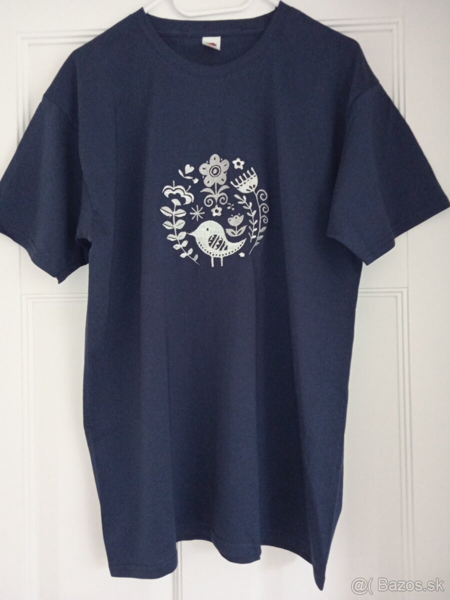 Pánske "Folk " tričko L - 2