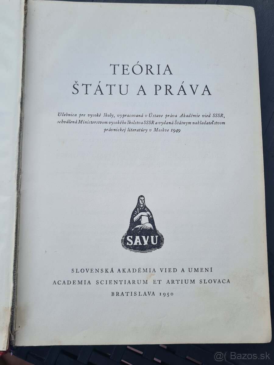 Teória štátu a práva 1950 - 2