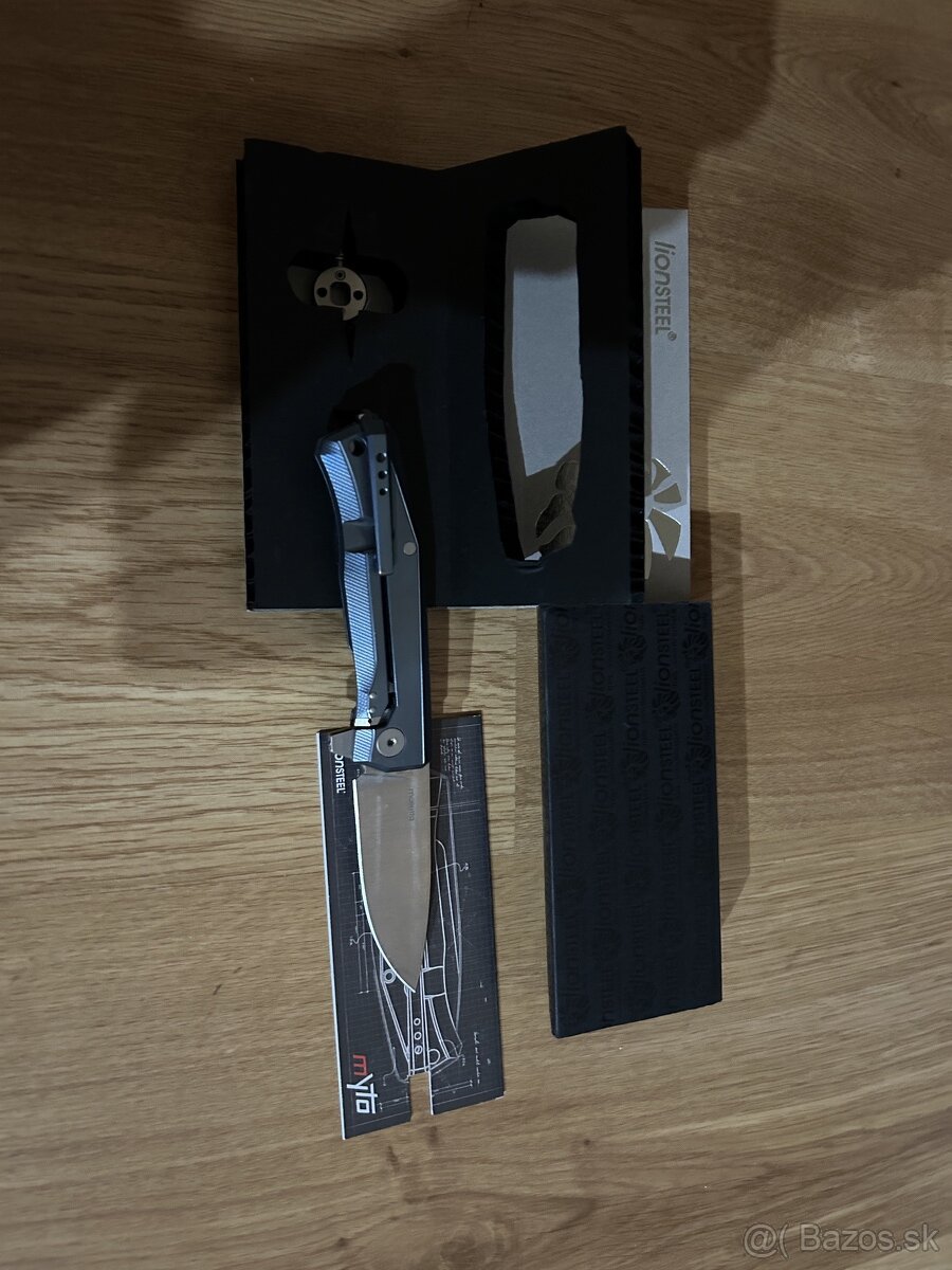 Lionsteel Myto gravitačny nož oceľ M390 - 2