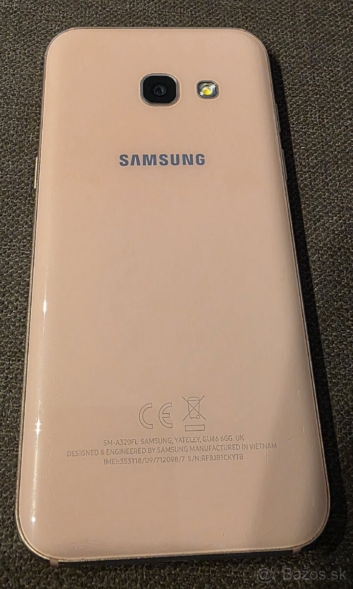 Samsung SM-A320FL pink - 2