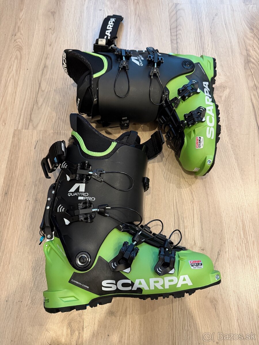 Predam nove lyziarky Scarpa Quattro Pro (v. 270) - 2