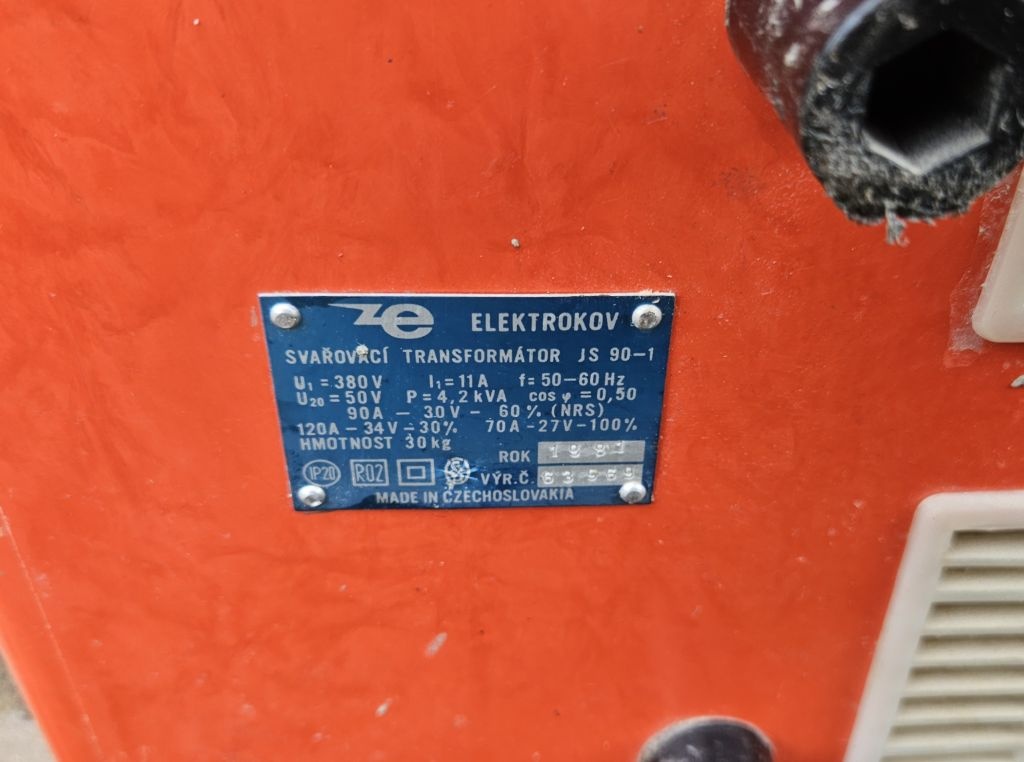 Zváračka Elektrokov JS 90-1 - 2