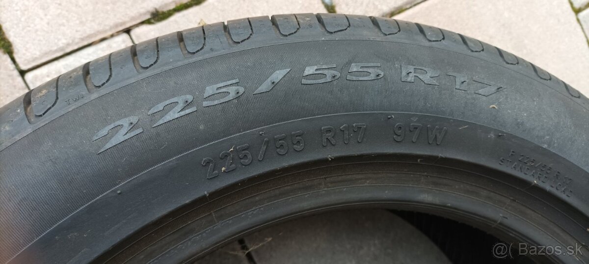 1X PNEUMATIKA NOVA 225/55R17 97W PIRELLI - 2