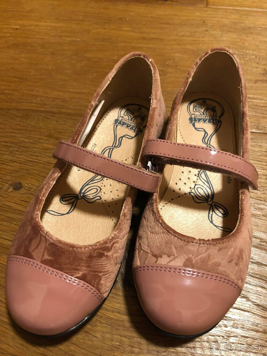 Garvalín - detské balerínky / poltopánky - 2