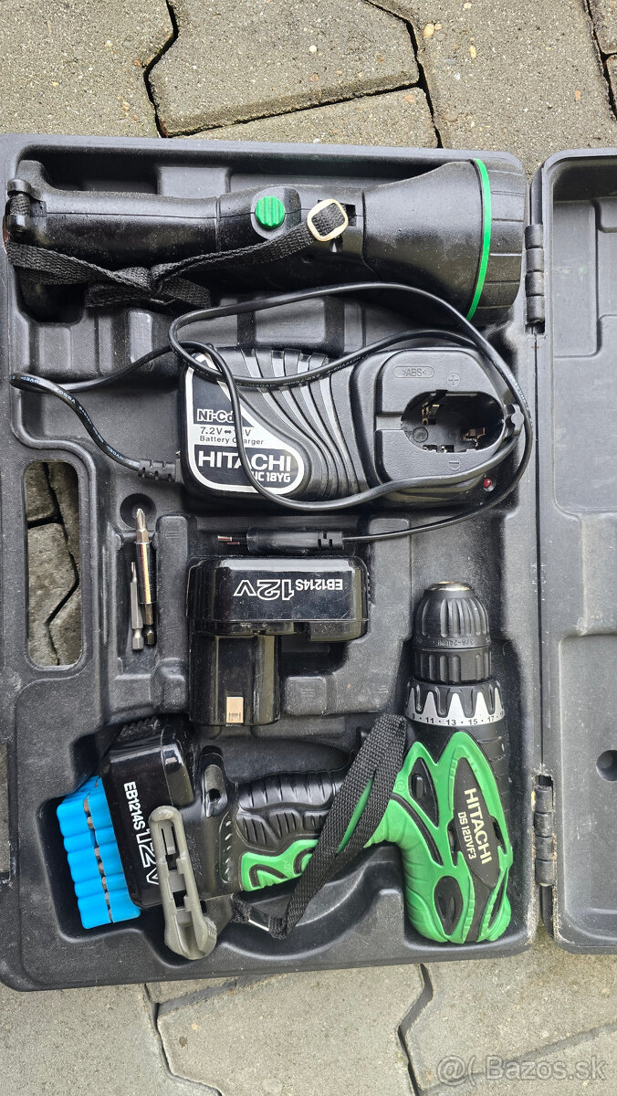 Aku skrutkovač Hitachi 12V - 2