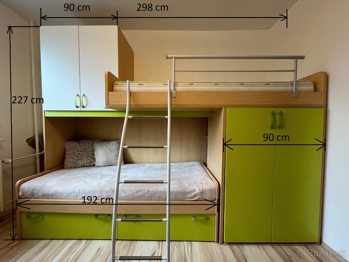 Poschodová posteľ - 2