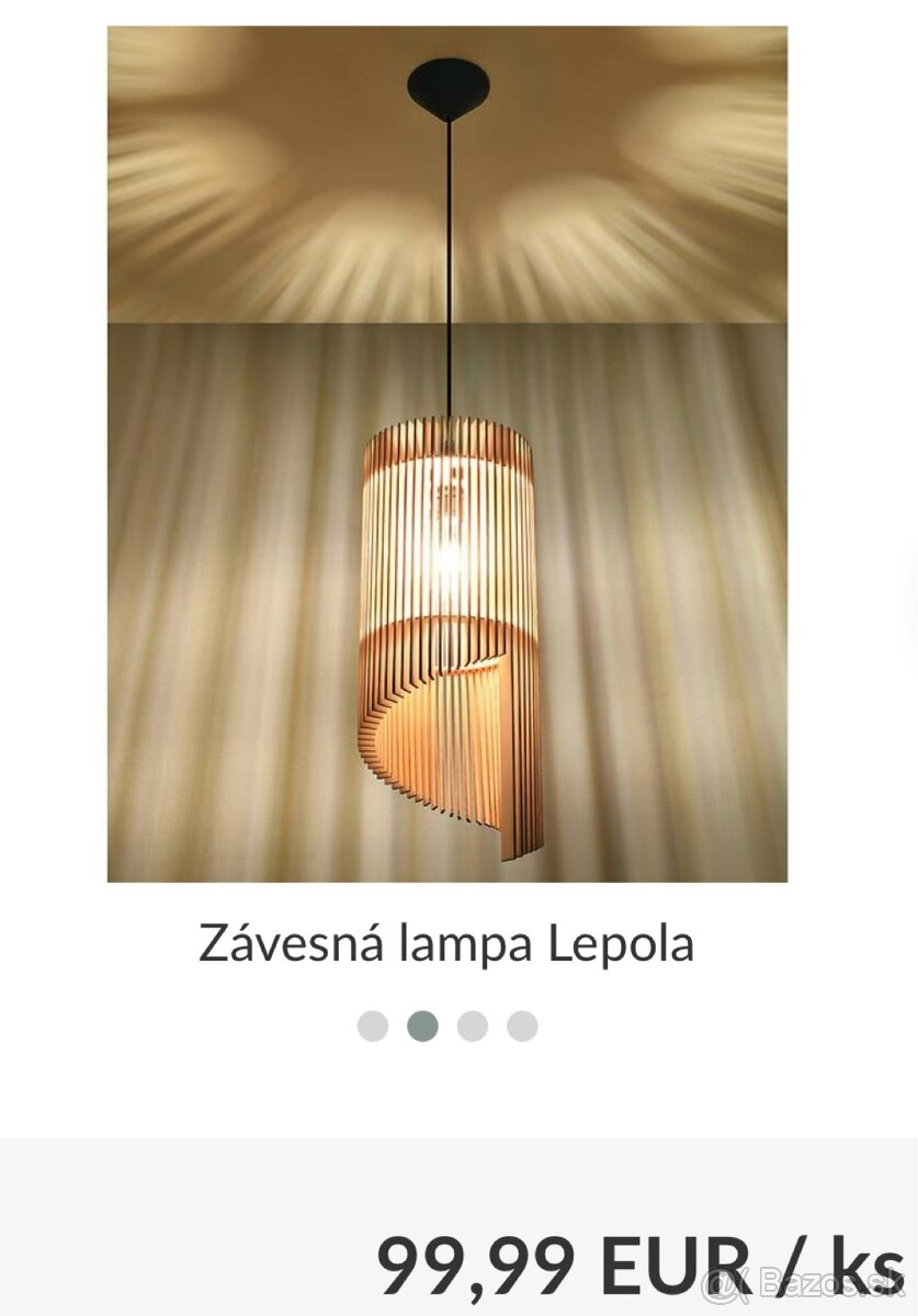 Zavesna lampa luster - 2