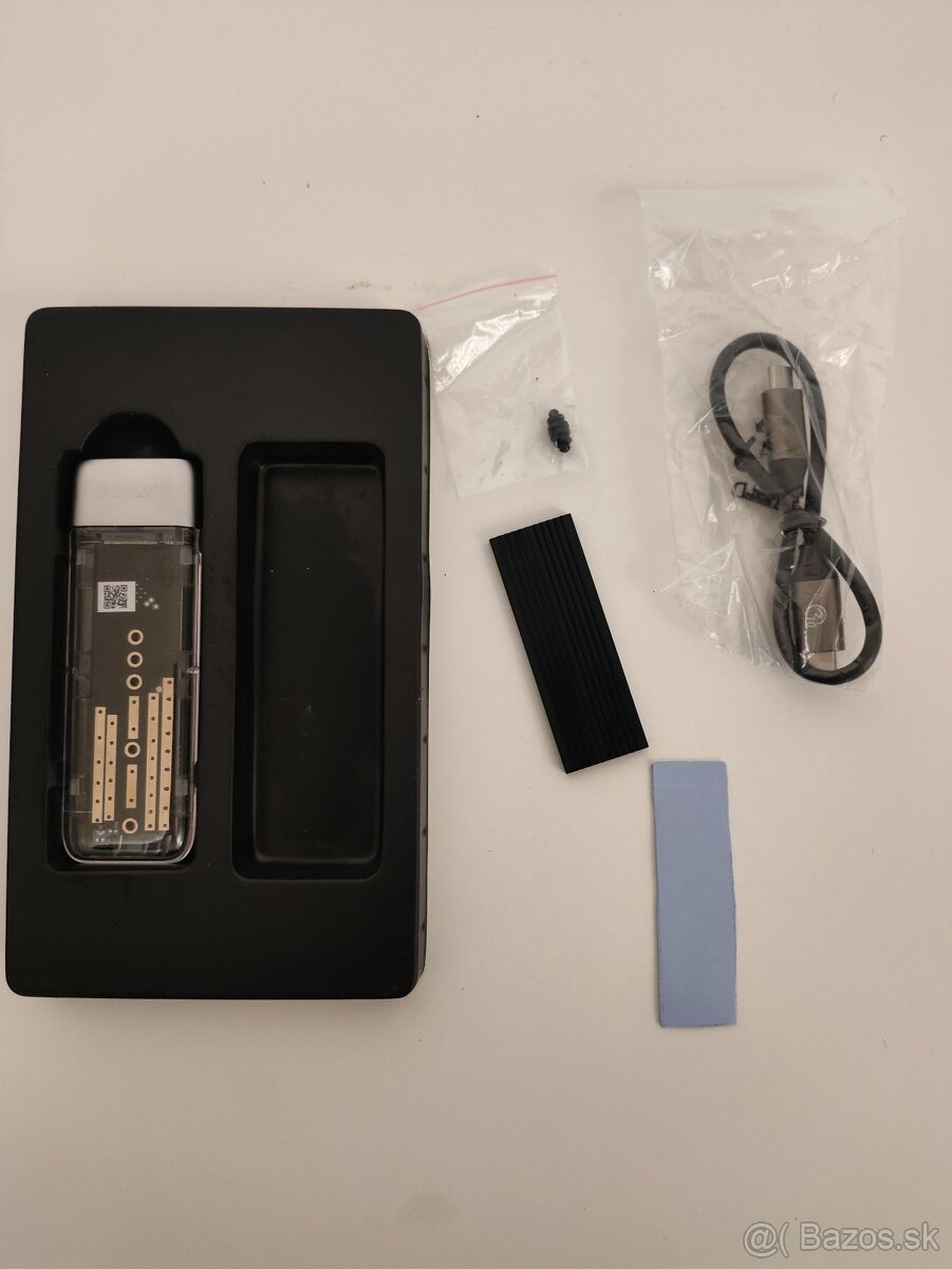 #139 ORICO ClearLink M.2 SSD box (externý diskový adaptér) - 2