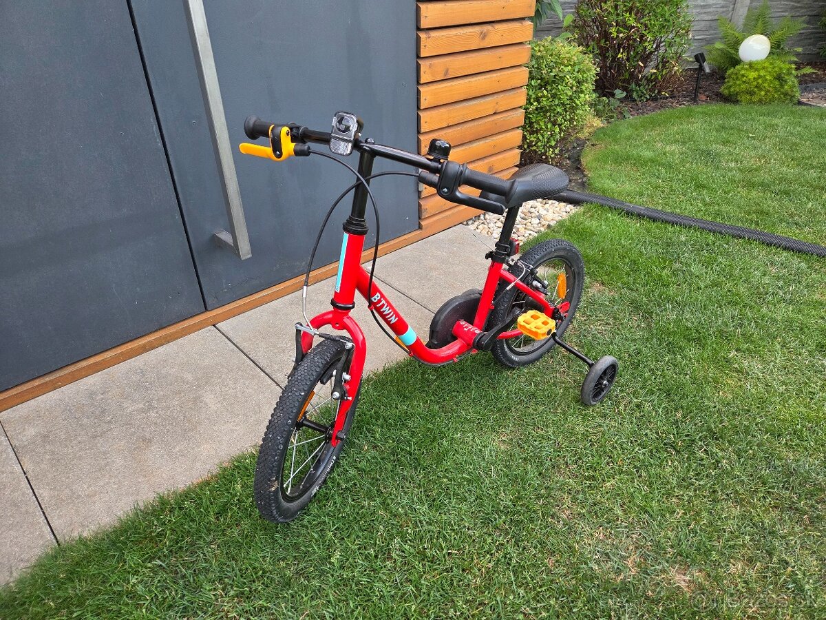 Detský bicykel B'TWIN 14" - 2