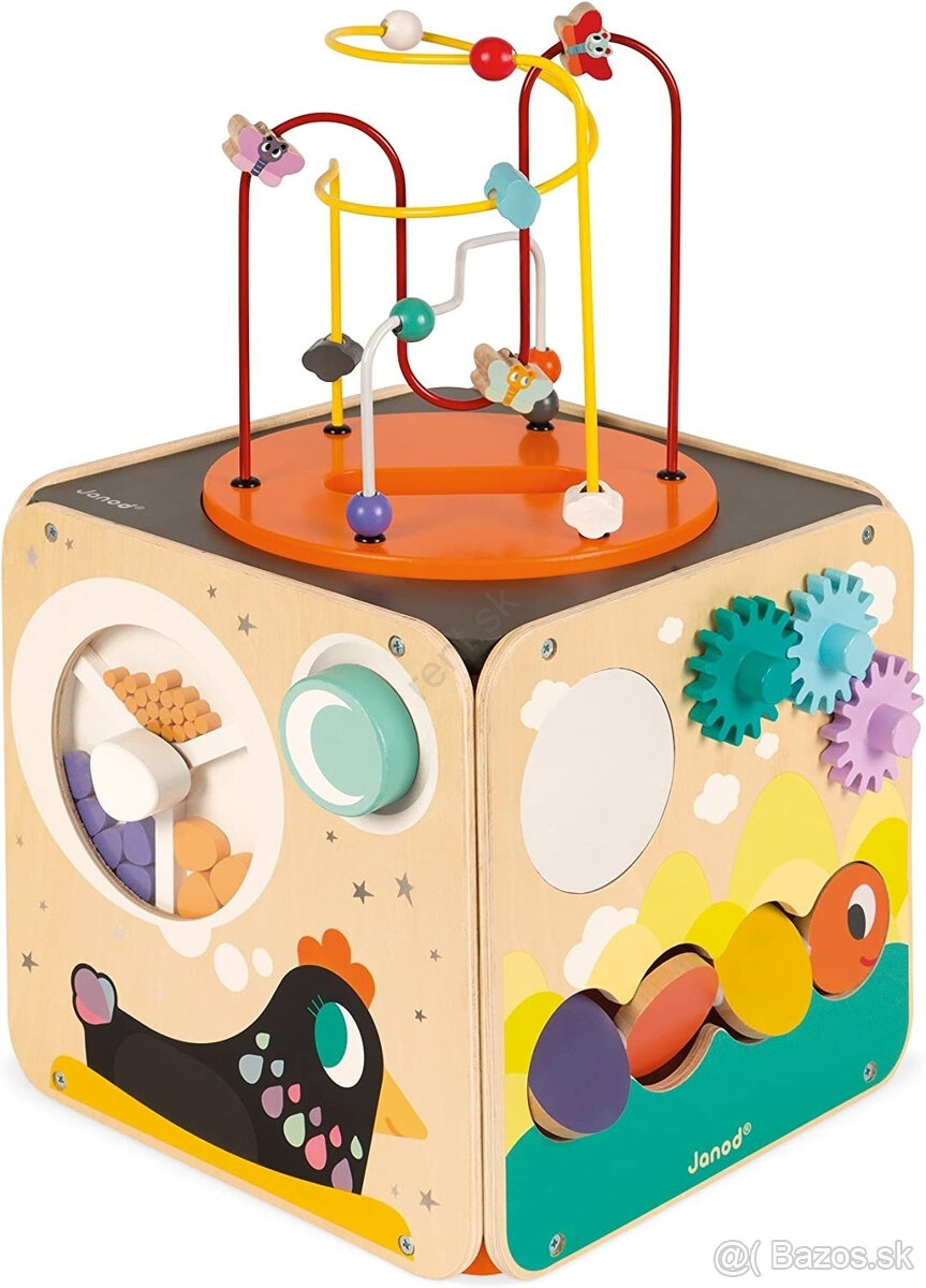 Janod MULTI ACTIVITY - motorická kocka - 2