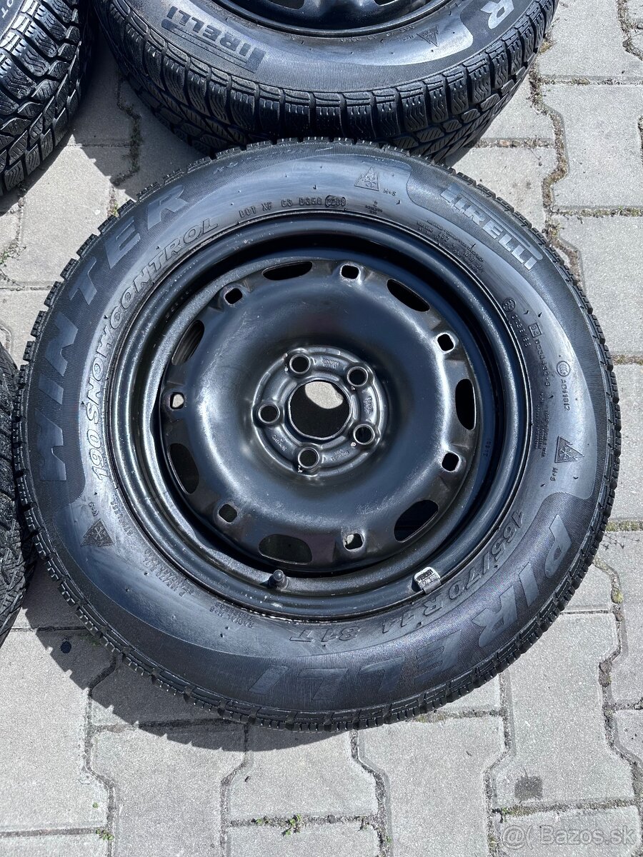 Zimna sada diskov 165/70R14 5X100 - 2