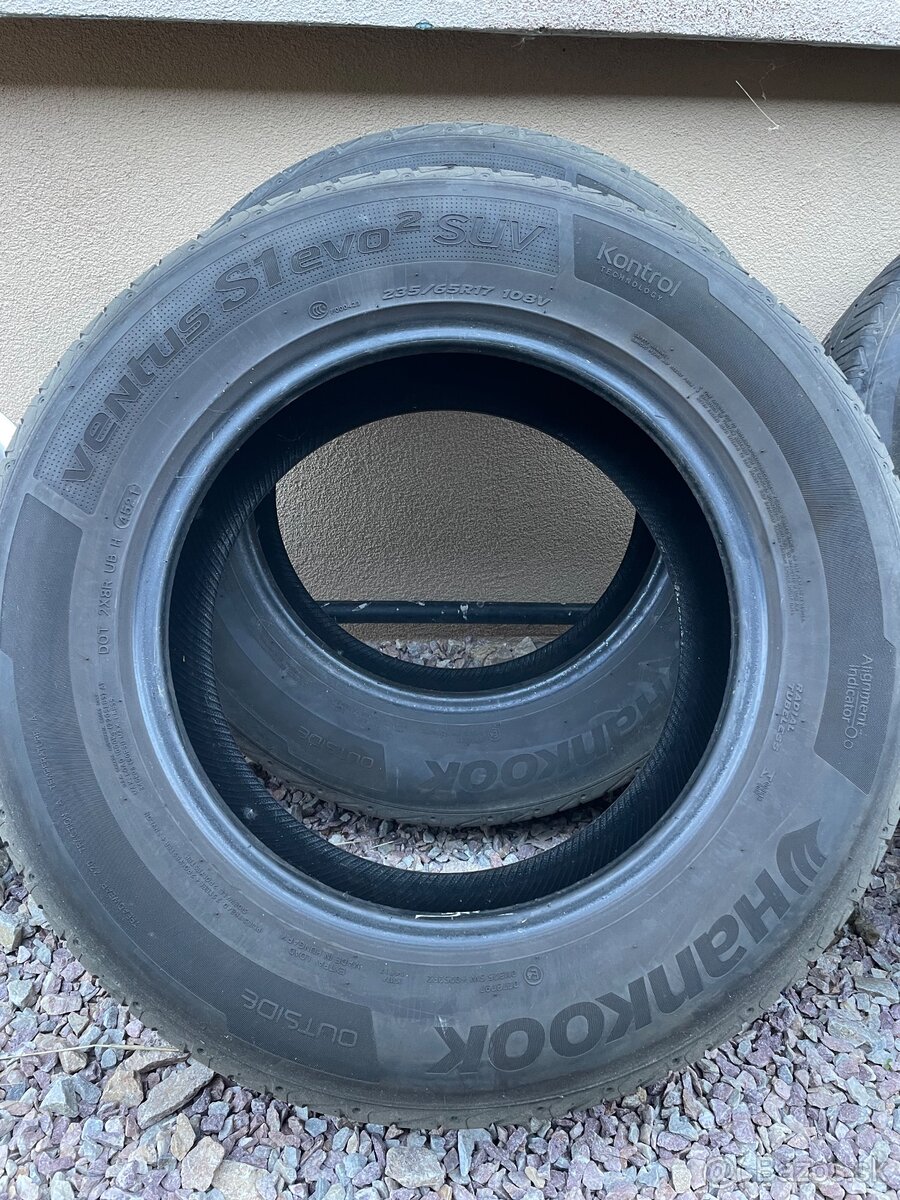 Hankook Ventus S1 235/65 R17 letné - 2