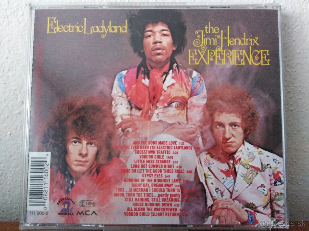 CD HENDRIX, PINK FLOYD, GILMOUR, QUEEN - 2