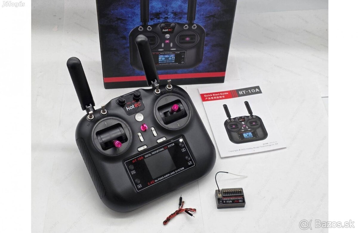 10-kanálová páková RC súprava - 2