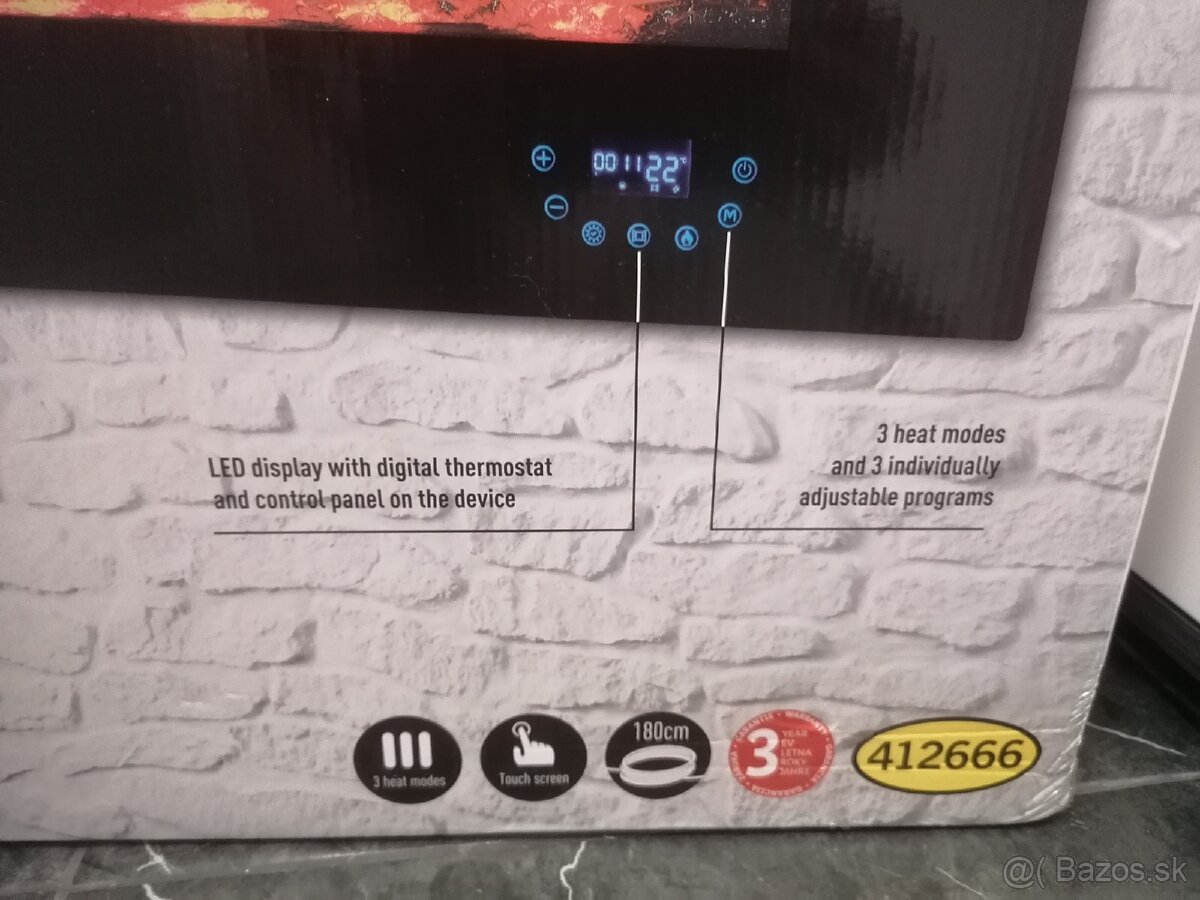 Elektrický LED krb - 2