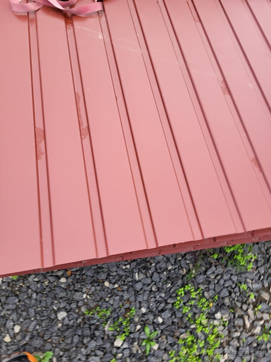 Trapezovy plech T07 ALUCINK,8019Mat,3009,7016 Mat,9005Mat - 2