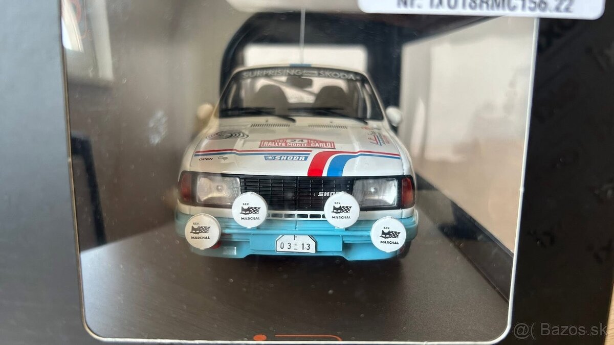 ŠKODA 130L #24 Rallye Monte Carlo 1987 Haugland 1:18 IXO - 2