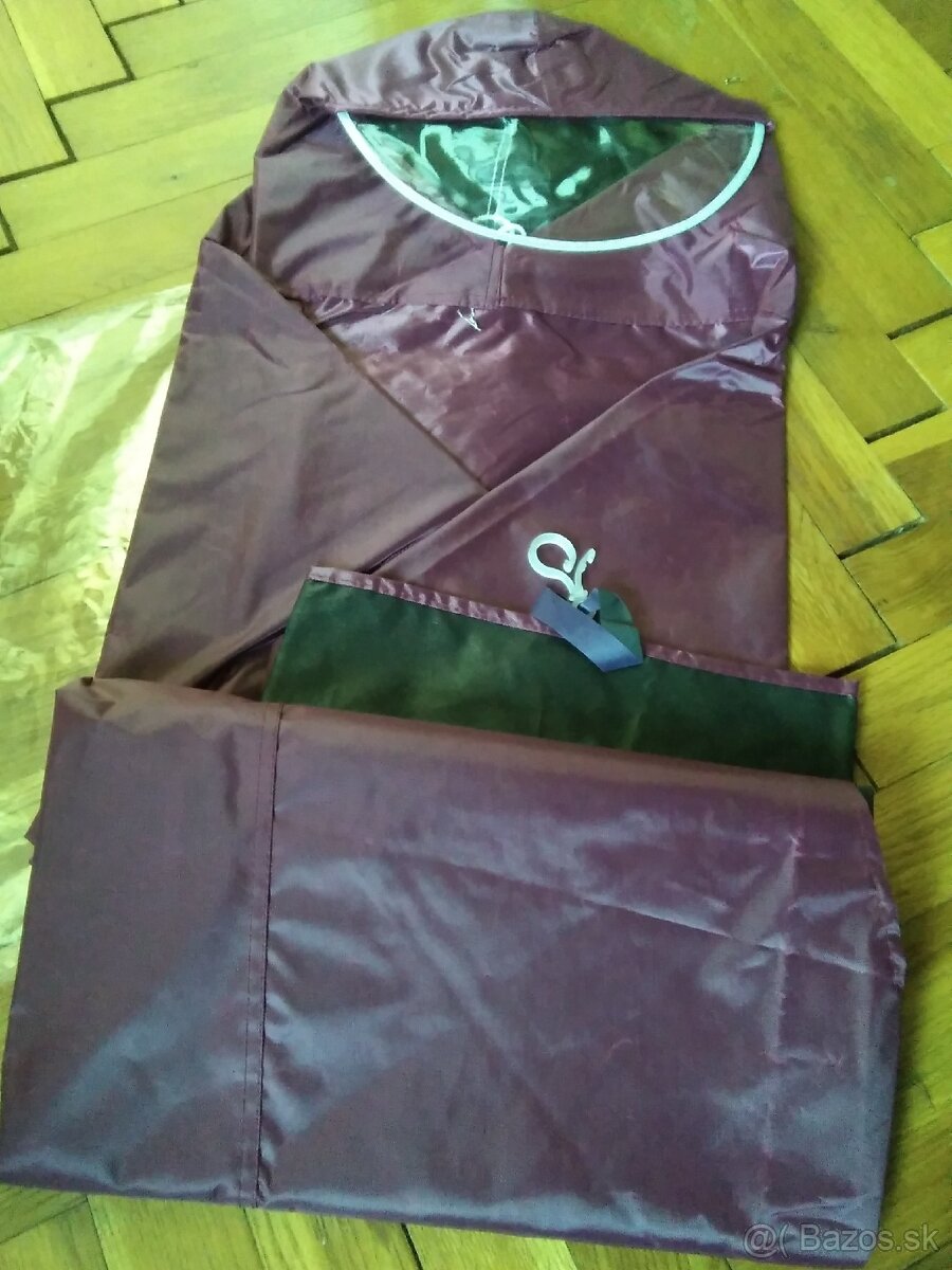 Pršíplášť - pončo na bicykel, invalidný vozík. - 2