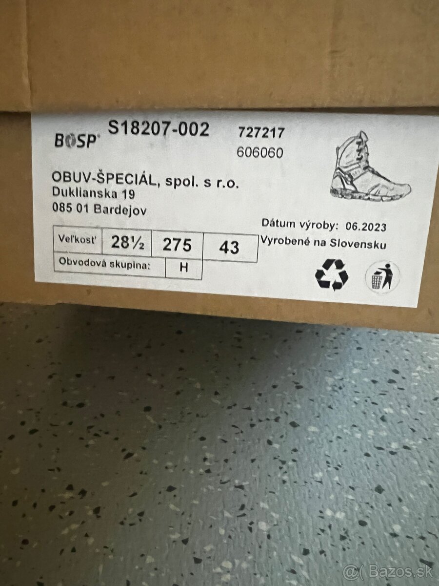 Taktická obuv BOSP - 2