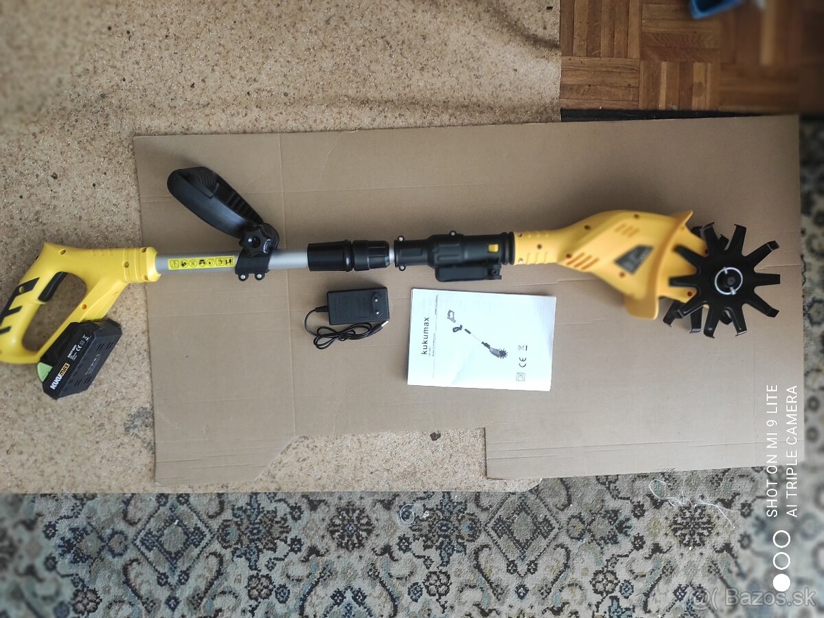 Predám nový akumulátorový kultivátor - 2