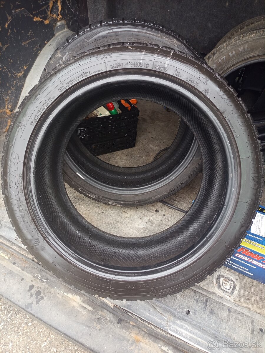 255/40R18 Zimné M+S - 2