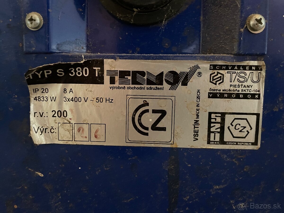 Elektrické ohrievače - 2