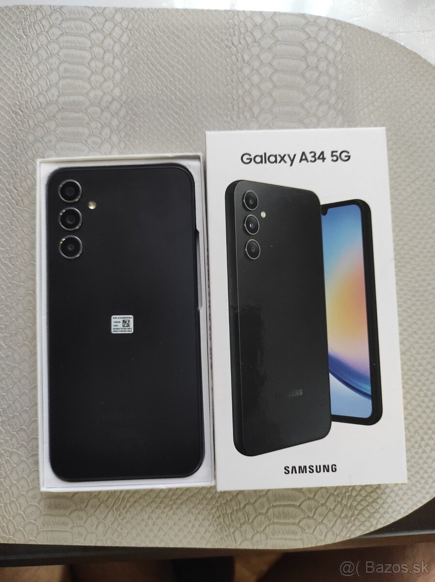 Predám Samsung Galaxy A34 5G,ako nový - 2