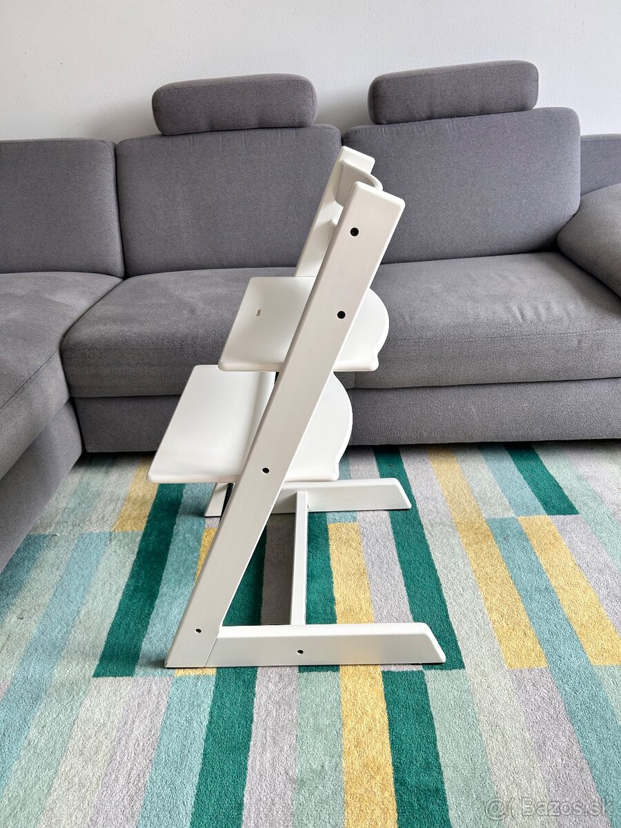 Stokke Tripp Trapp stolička - biela farba - 2