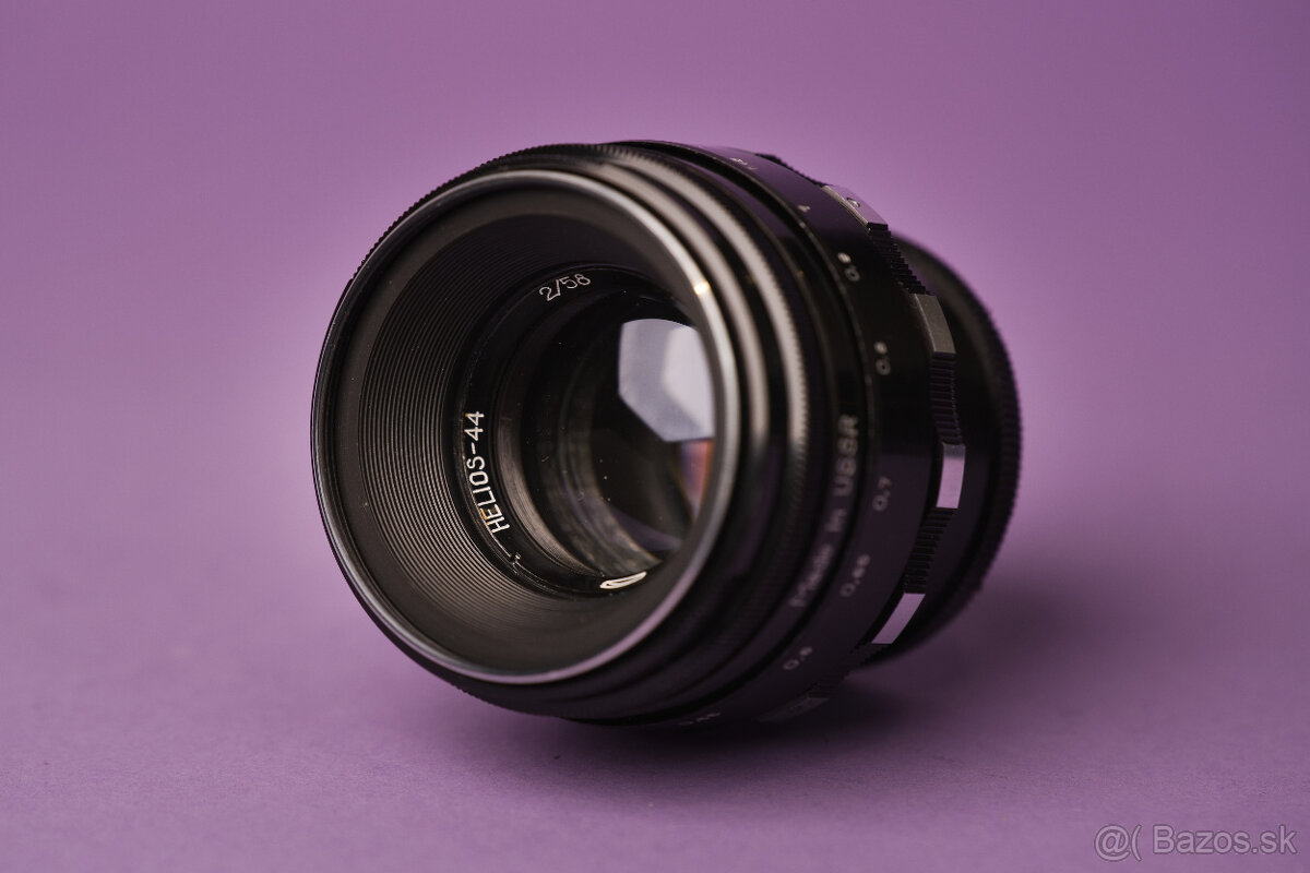 Helios 44-2. Zebra verzia. - 2