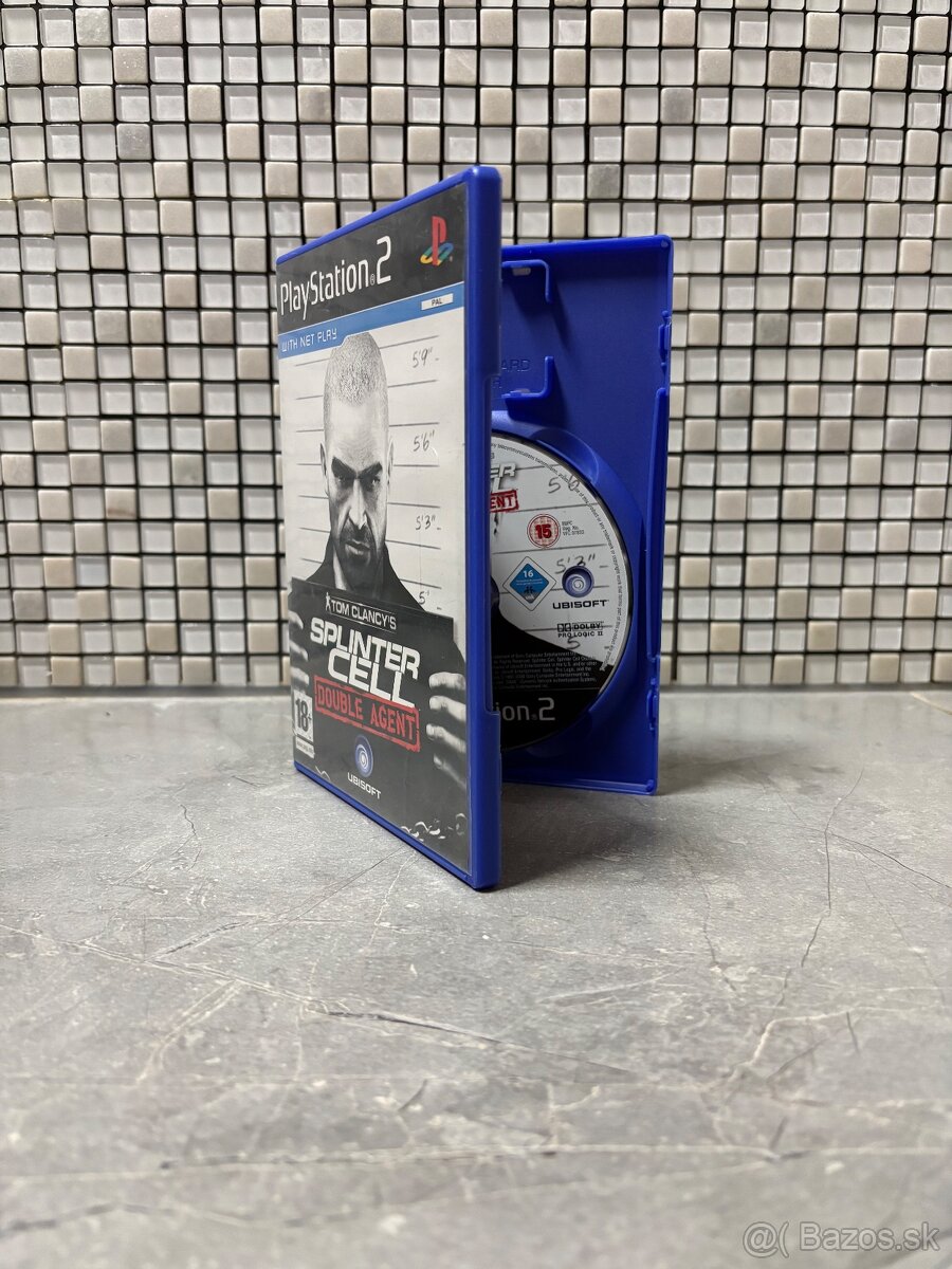 Tom Clancy’s Splinter Cell: Double Agent (PS2) – originál, v - 2
