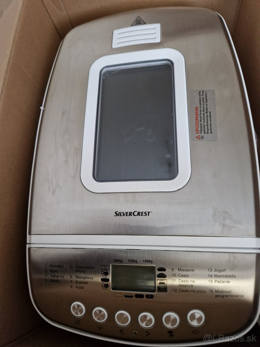 Predám DOMÁCU PEKÁREŇ - NIKDY NEPOUŽITÁ - 2