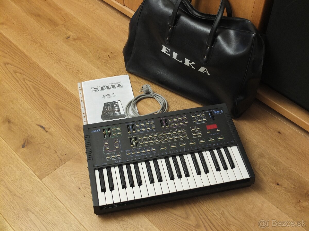 ELKA OBM 5 Professional (Made in Italy)Synthesizer - 2