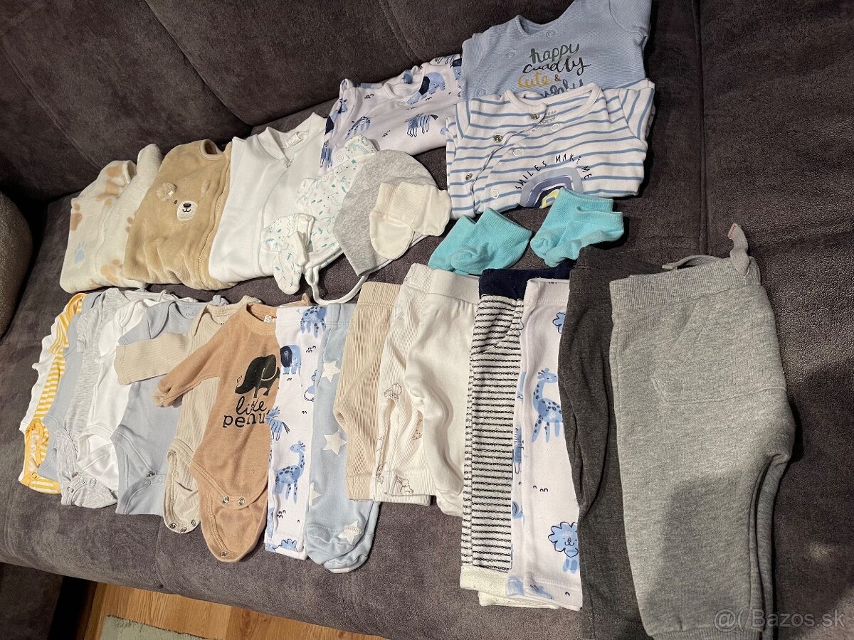balík oblečenia pre novorodenca , pre bábätko +darujem - 2