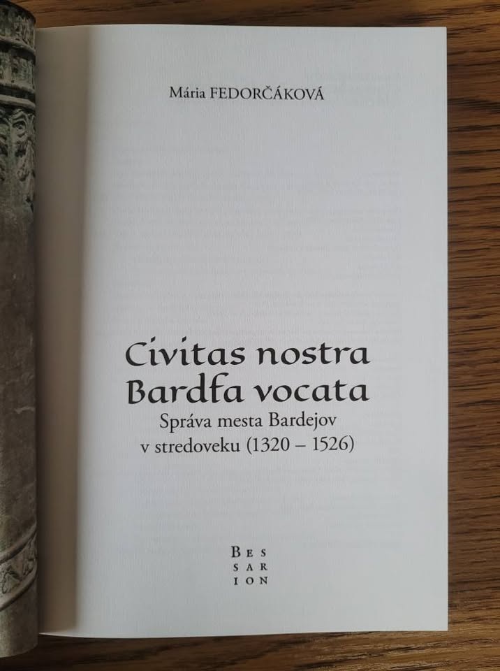 Správa mesta Bardejov v stredoveku (1320-1526) - 2